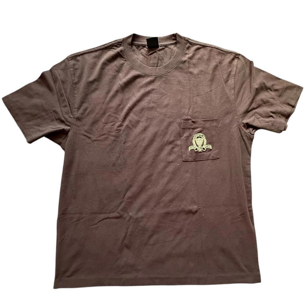 Cotton On Loose Fit Brown Pocket Graphic Tee Men’s XL